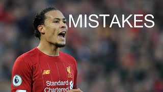 Virgil Van Dijk - Mistake Compilation - Liverpool