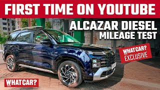 Hyundai Alcazar Mileage Test | @WhatCarIndia