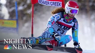 Meet Mikaela Shiffrin, The 22-Year-Old Skiing Phenom On The U.S. Olympic Team | NBC Nightly News