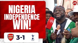 Arsenal 3-1 Tottenham | Nigeria 🇳🇬 Independence Win! (Kelechi)