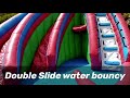 Double Slide Water Bouncy