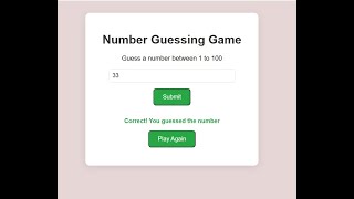 Build A Number Guessing Game From Scratch using HTML, CSS and Javascript