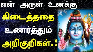 சிவபெருமானின் அற்புத வாய்ப்பு தவறவிடாதீர்கள் 🌹/ உடனே கேள் நல்லது நடக்கும்/ Amman vakku/