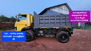 Tata 1216 Tipper body.