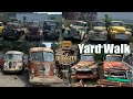 COEs, GMCs, and Diamond Ts, and many  more American Classics. Iron City Garage Yard walk.