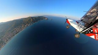 Emozionante volo dall'Aviosuperficie Boglietto a Spotorno, con vista mozzafiato a 360°