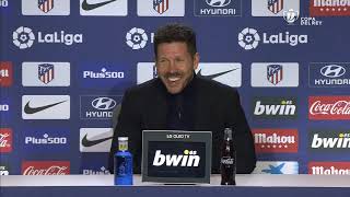 Rueda de prensa de Diego Pablo Simeone tras el Atlético de Madrid vs UE Sant Andreu (4-0)