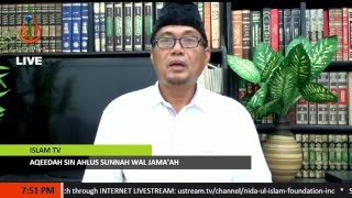 Aqeedah sin Ahlus Sunnah wal Jama'ah 9 - Sheikh Abdullah Yasin (Tausug)