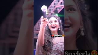 Sreeleela mass entry beautiful smile