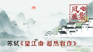 【风雅集】苏轼《望江南·超然台作》且将新火试新茶：看东坡先生在超然台上话超然