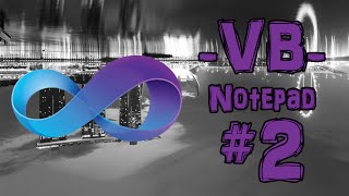 Visual Basic 2008/2010 - Advanced Notepad [VB Tutorial] [Part 2] [#10]