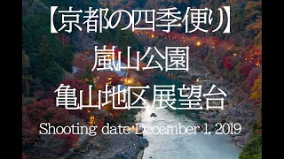 20191201嵐山公園亀山地区展望台