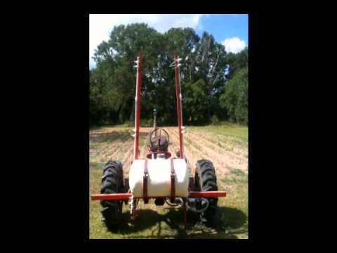 Home made row crop sprayer Allis CA Home made row crop sprayer Allis CA