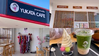 Yukata Cafe ฮอกไกโด คาเฟ่สไตล์โบราณ 2 in 1 👘🇯🇵🍵🌱🍨🍦🫘🍡🍜🥢☕️