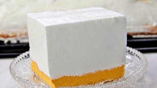 Cream cake with eggs. This recipe works every time.