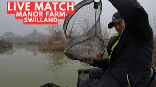 Live Fishing Match Manor Farm Swilland ip69lb, #matchfishinguk