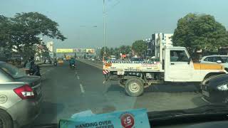 Chennai morning traffic juggle- India February 14, 2020