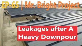 Building in Ghana | Ep 65 | Mr. Bright Project | Hidden Roof Leakages | #brightandclara #accra
