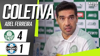 COLETIVA ABEL FERREIRA | AO VIVO | Palmeiras x Grêmio - Brasileirão 2023