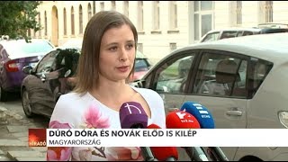 Dúró Dóra és Novák Előd is kilép a Jobbikból