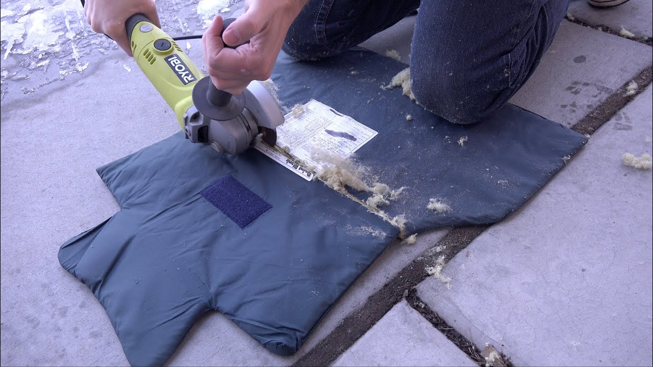 What S Inside A Bulletproof Vest Youtube