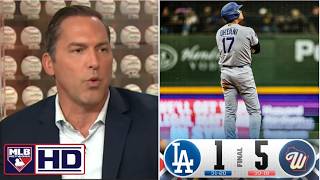 MLB Network | Mark Derosa ROASTS Brewers def. Dodgers 5-1 even Ohtani shines, Contreras 3-run homer