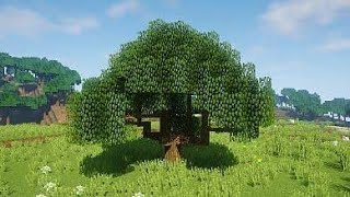 minecraft custom tree tutorial #shorts