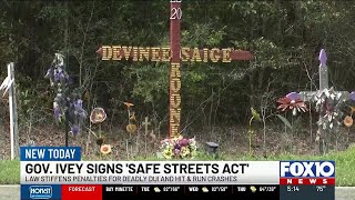 Gov. Ivey signs Safe Streets Act, law inspired by two Mobile County teens DUI, hit-and-runs