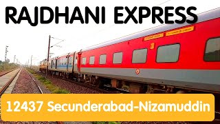 12437 RAJDHANI EXPRESS | Secunderabad - H. Nizamuddin