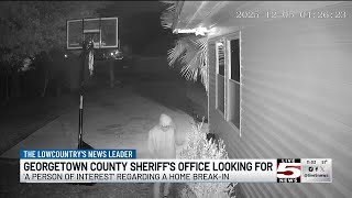 VIDEO: Georgetown County deputies searching for suspect in home break-in, burglary