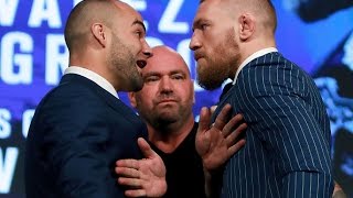 UFC 205: encarada tensa entre Alvarez e McGregor