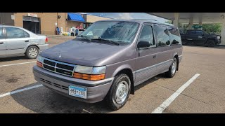 Maintenance on my 1993 Dodge Grand Caravan LE | Summer 2023