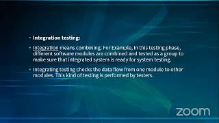 QA: Test management/documentation (Reports,risk, test estimation), roles, tools & processes