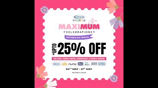 Graco Babyshop Mother's Day Special Offer