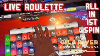 Roulette Automated at Gila River Resorts \u0026 Casino - Wild Horse Pass ! ALL IN - Don't Try This 4K