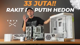 Rakit PC Putih HEDON  | TRYX Panorama 360 + LUCA L70 | FSP VITA GM 850W | ASROCK X870 Steel Legend