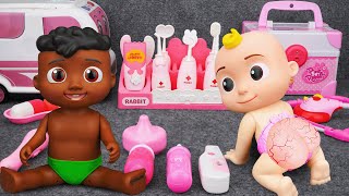 73 Minutes Satisfying Cocomelon Doctor Set Toys, Unboxing Disney Ambulance ASMR | Mini Unboxing ASMR