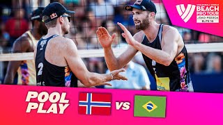 Mol, A./Sørum vs. Evandro/Arthur - Pool Play Highlights | Joao Pessoa 2024 #BeachProTour