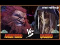 STREET FIGHTER 6 🩸 Angrybird (AKUMA) vs BigBird (M. BISON) 🩸 SF6 High Level Gameplay 🩸