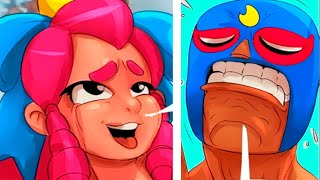 Shelly decided to confess to El Primo I BRAWL STARS COMIC DUB