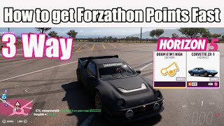 How to get Forzathon Points Fast in Forza Horizon 5