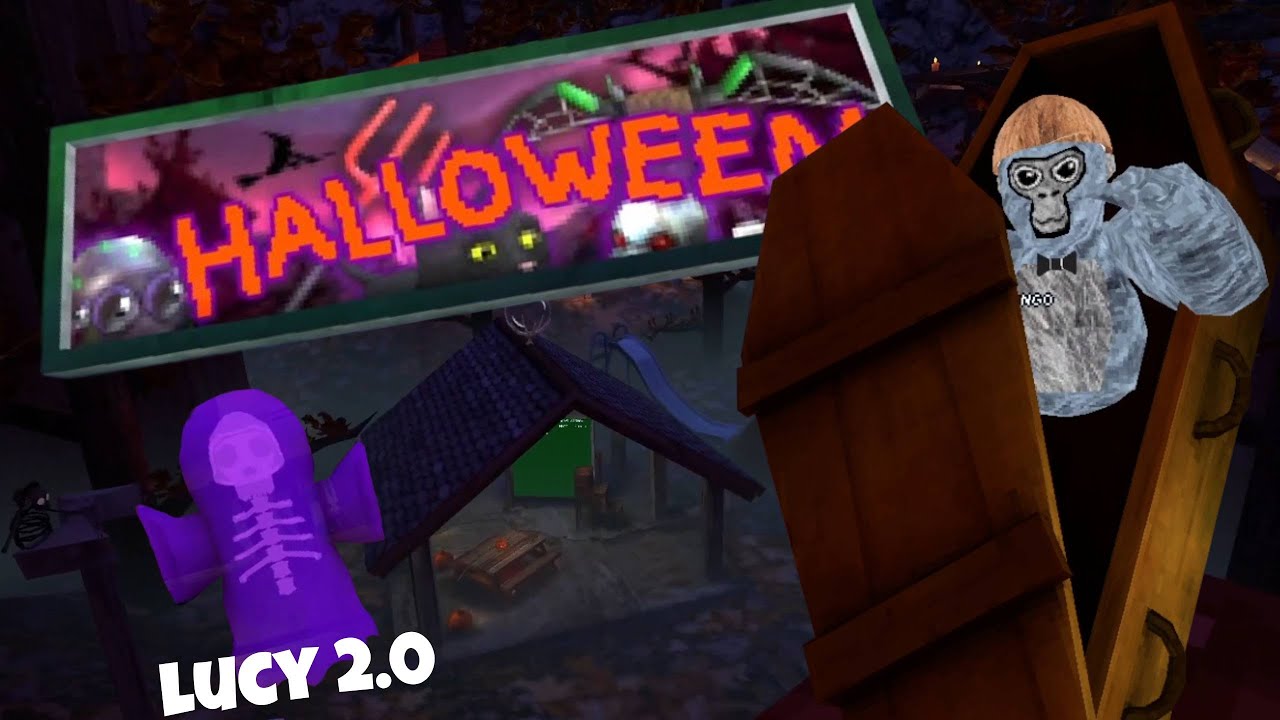 Gorilla Tag Halloween Update Spooky Youtube