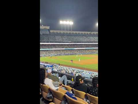 Dodger Stadium Loge Level Section 152 Row D Seats 1-2 - YouTube