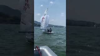 Ai YOSHIDA / Naoya KIMURA spinnaker hoist and jibing 2022/05/05