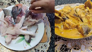 Fish Head Curry (Easy & Simple recipe) |How To Make Fish Curry recipe