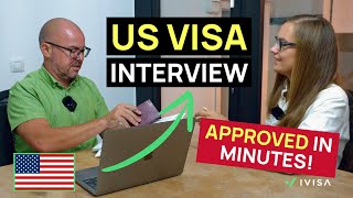Latest U.S. Visa Interview 🇺🇸 | Mock Interview | US Visa Interview Process