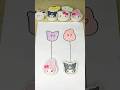 Kuromi & My Melody Matching Game #Shorts #Sanrio #kuromi #mymelody #FYP #trending