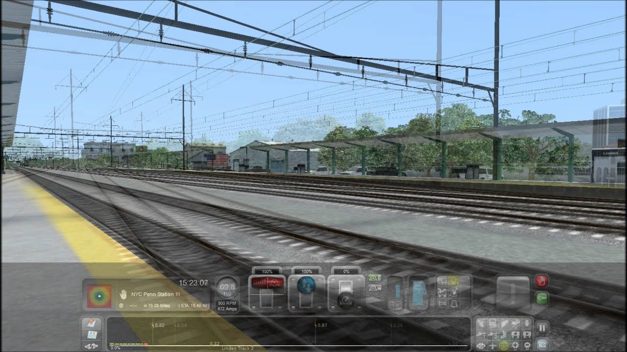 Train Simulator 2015 HD: MPI MP40PH-3C Physics VS 12 Car Bombardier ...