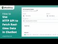How to Use HTTP API in WhatsApp Chatbots?