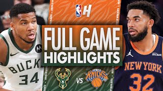 Milwaukee Bucks vs New York Knicks - Full Game Highlights | November 8, 2024-25 NBA Season